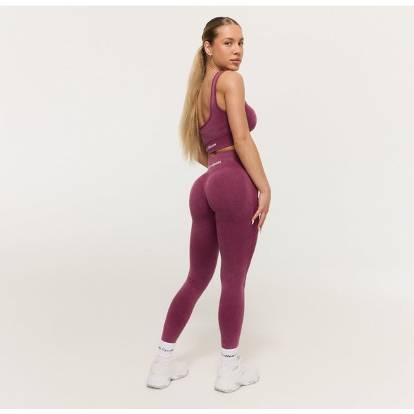 GymBeam LIFT Nahtlose Leggings für Frauen in Plum M