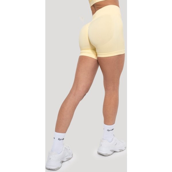 GymBeam Luma Shorts für Frauen in Baby Yellow L