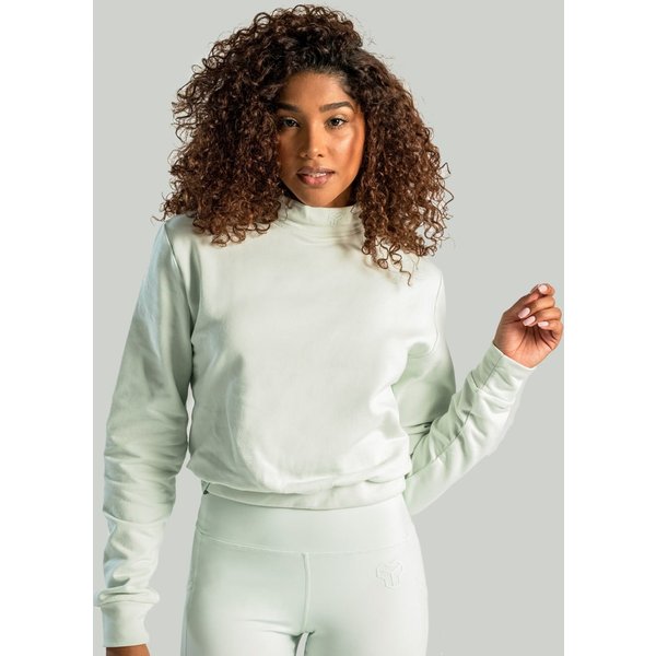 STRIX Essential Pullover mit Kragen für Frauen in Moon Grey S