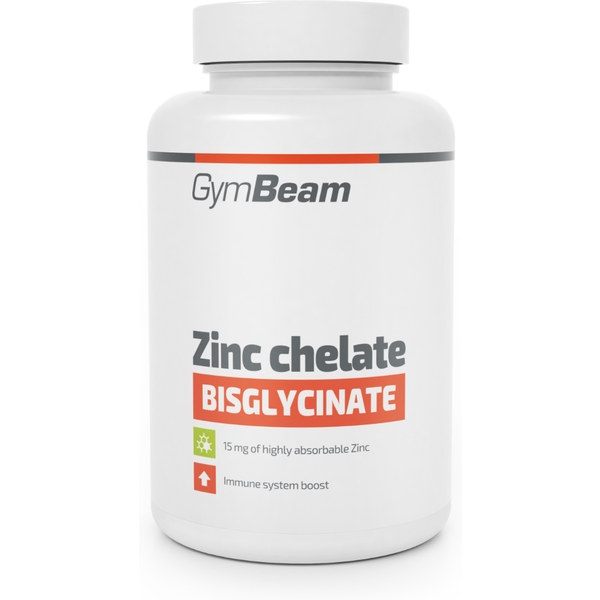 GymBeam Zinkchelat (Bisglycinat) 180 Kapseln