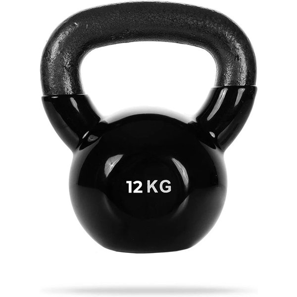 GymBeam Kettlebell Czarny 12 kg