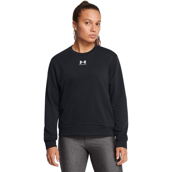 Under Armour Damska Bluza Rival Terry Crew Black L