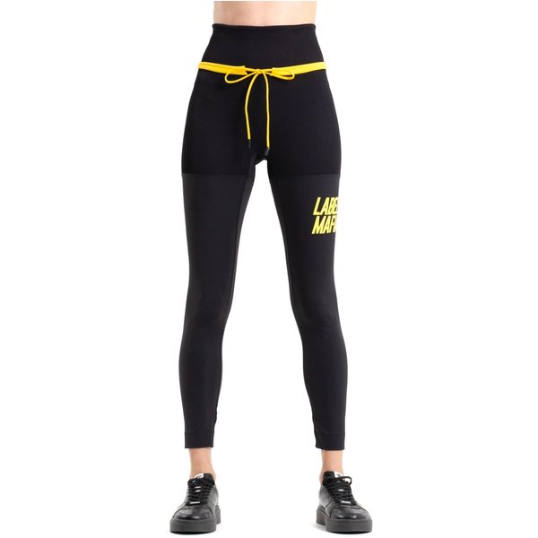 LABELLAMAFIA Damskie legginsy Fan Black S