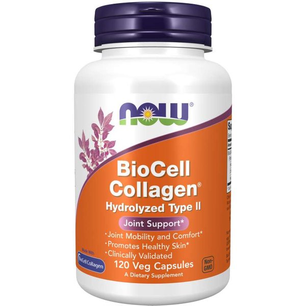 NOW Foods BioCell Kolagen ® hydrolizowany typu II 120 kaps