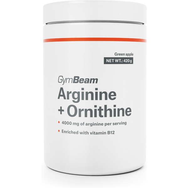 GymBeam Arginina + Ornityna 420 g marakuja mango