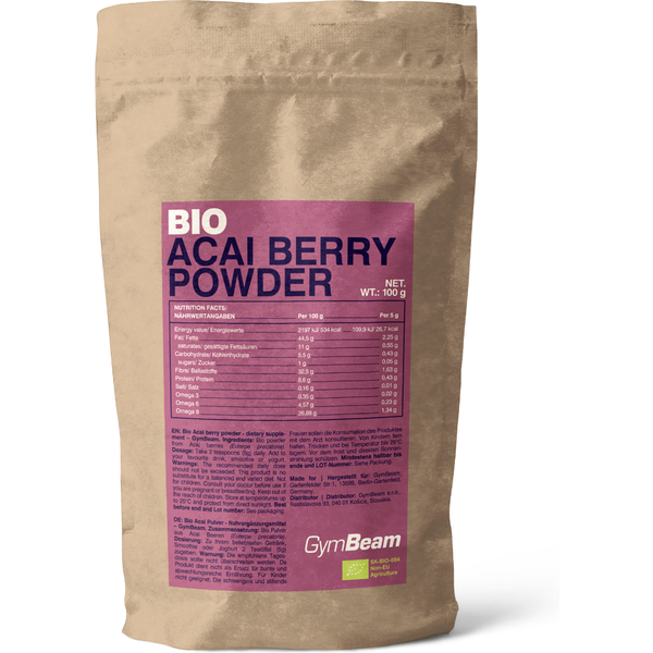 GymBeam BIO Acai w proszku 100 g