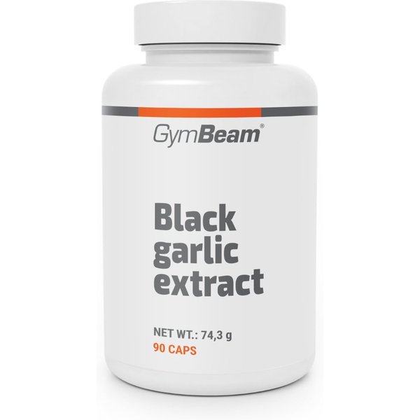GymBeam Czarny czosnek (ekstrakt 10:1) 90 kaps