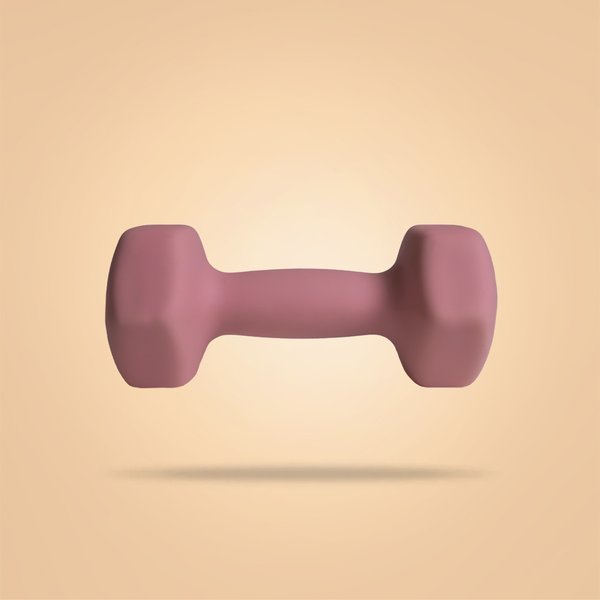 BeastPink Neoprenowy hantel sześciokątny 4 kg