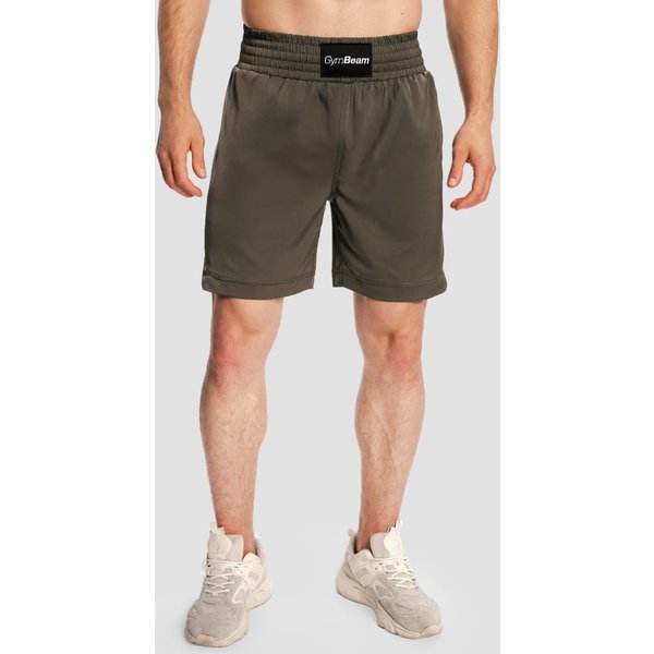 GymBeam Spodenki Combat Boxing Olive Grey XL