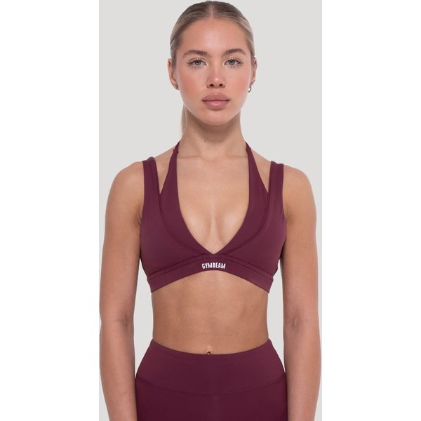 GymBeam Biustonosz sportowy Flow Wine M