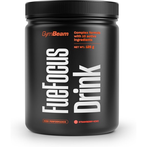 GymBeam FueFocus Drink 125 g truskawka kiwi