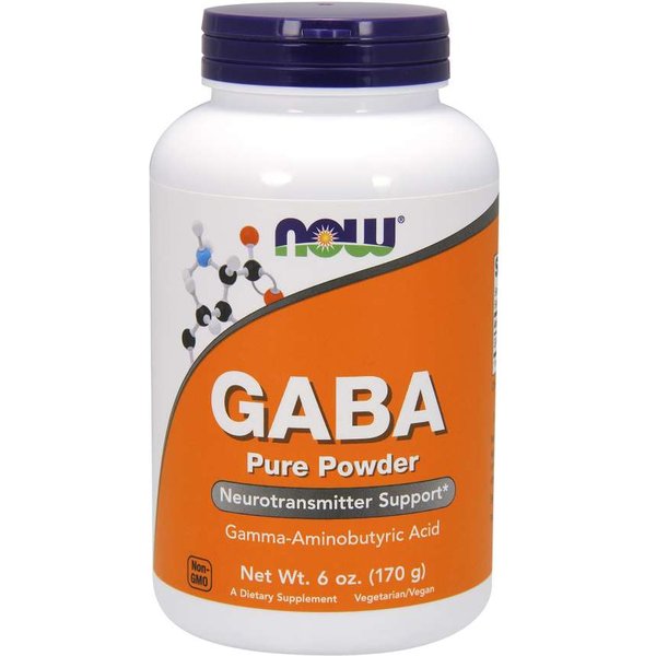 NOW Foods Czysta GABA w proszku 170 g