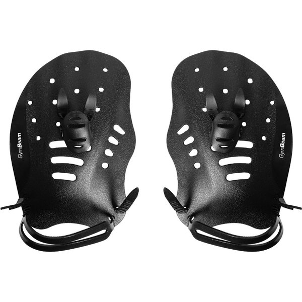 GymBeam Łapki do pływania AquaFlow Black M