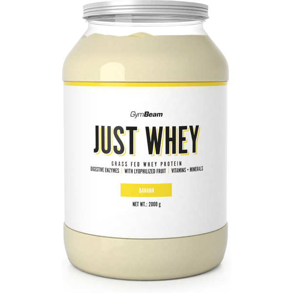 GymBeam Just Whey Grass-Fed Protein 2000 g banan