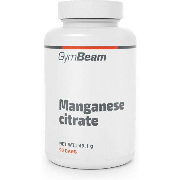GymBeam Cytrynian manganu 90 kaps