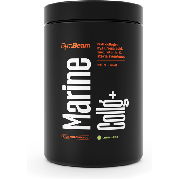 GymBeam Kolagen Morski Marine Collg+ 241 g zielone jabłko