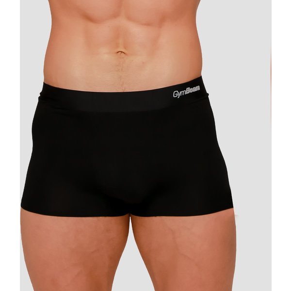 GymBeam Bokserki męskie Soft 2Pack Black L