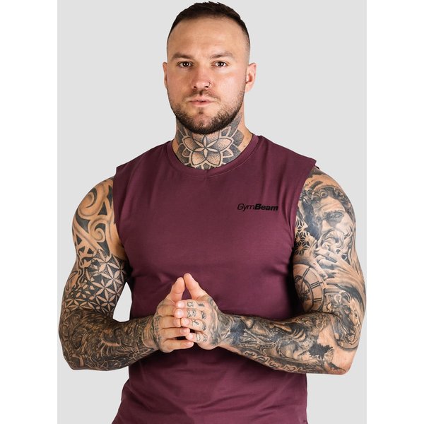 GymBeam Podkoszulek TRN Eggplant S
