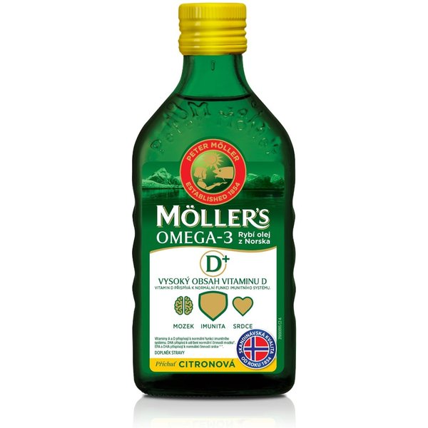 Möller's Omega 3 D+ - Möller‘s 250 ml