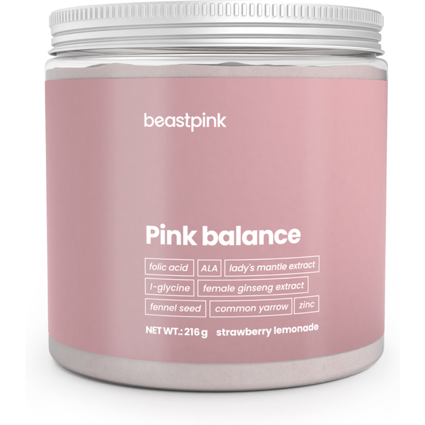 BeastPink Pink Balance 216 g Lemoniada truskawkowa