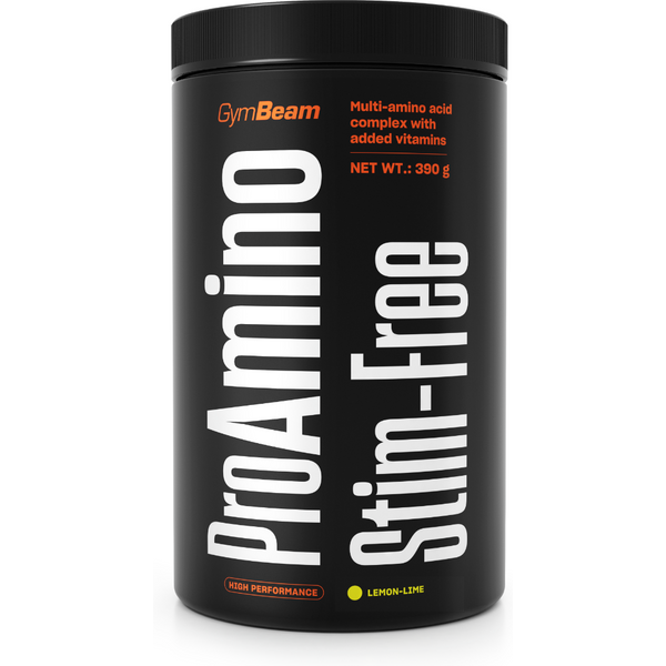 GymBeam ProAMINO stim-free 390 g limonka cytryna