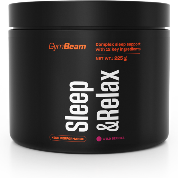 GymBeam Sleep & Relax 225 g dzikie jagody