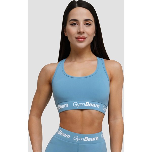 GymBeam Biustonosz sportowy Simple Steel Grey L