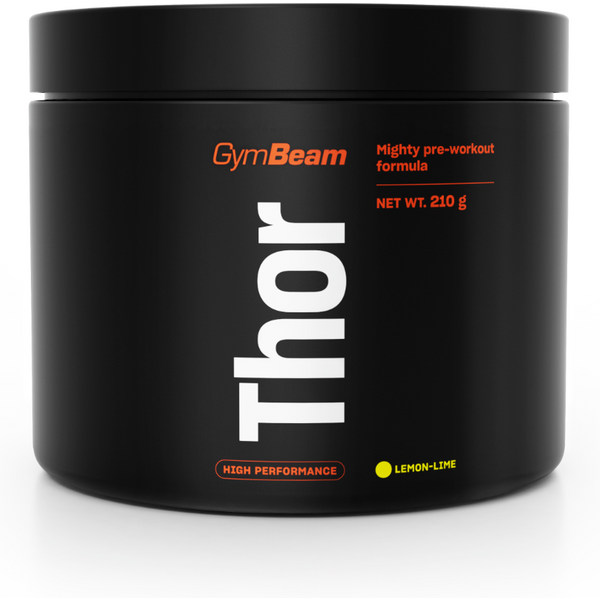 GymBeam Przedtreningówka Thor 210 g limonka cytryna