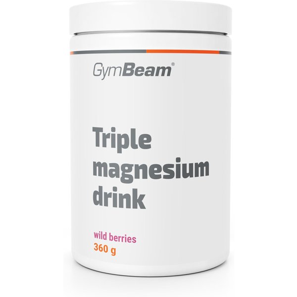GymBeam Napój Triple Magnesium 360 g dzikie jagody
