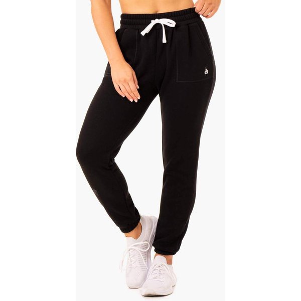 Ryderwear Damskie Joggery Ultimate High Waisted Black XS