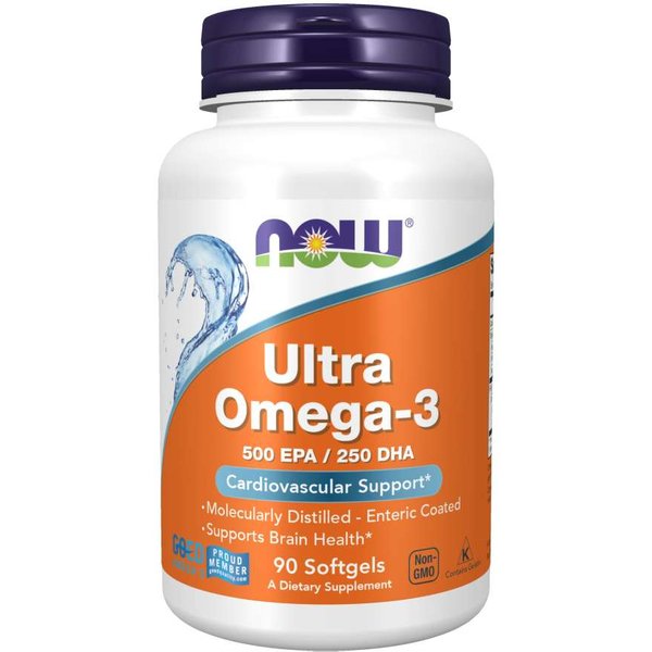 NOW Foods Ultra Omega-3 90 kaps
