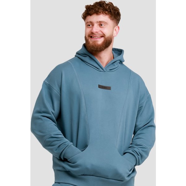 GymBeam Bluza z kapturem Unity Blue L