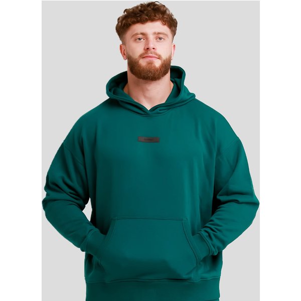 GymBeam Bluza z kapturem Unstoppable Green S