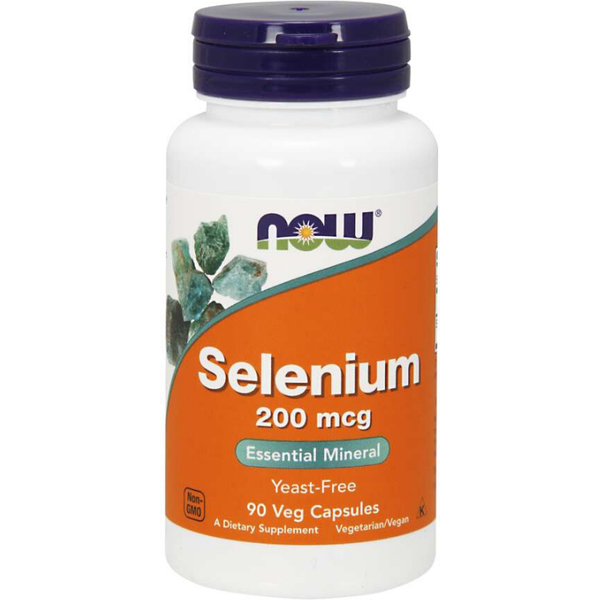 NOW Foods Selen 200 mcg 90 kaps