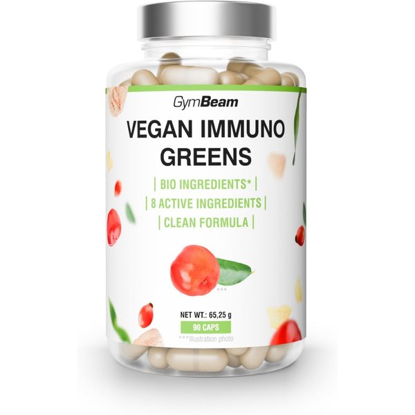 GymBeam Vegan Immuno Greens 90 kaps