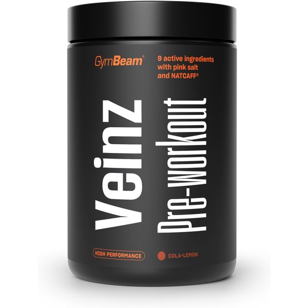 GymBeam Veinz Pre-workout 500 g cola cytrynowa