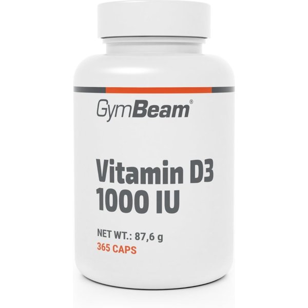 GymBeam Witamina D3 1000 IU 365 caps