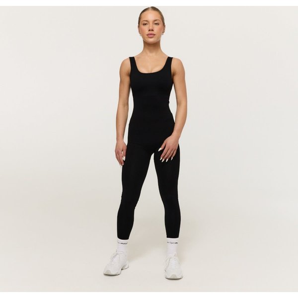 GymBeam Damski kombinezon GymBabe Black S