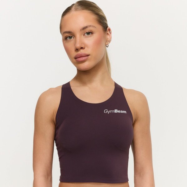 GymBeam Damski Top Sportowy BEAT Berrywood M