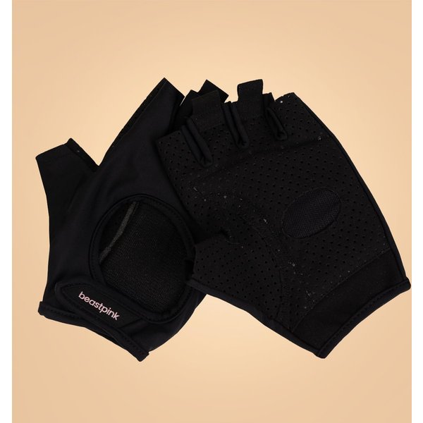 BeastPink Damskie rękawiczki Hyper Fitness Black XL