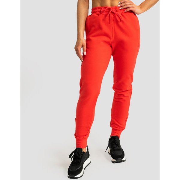GymBeam Damskie joggery Limitless Hot Red S