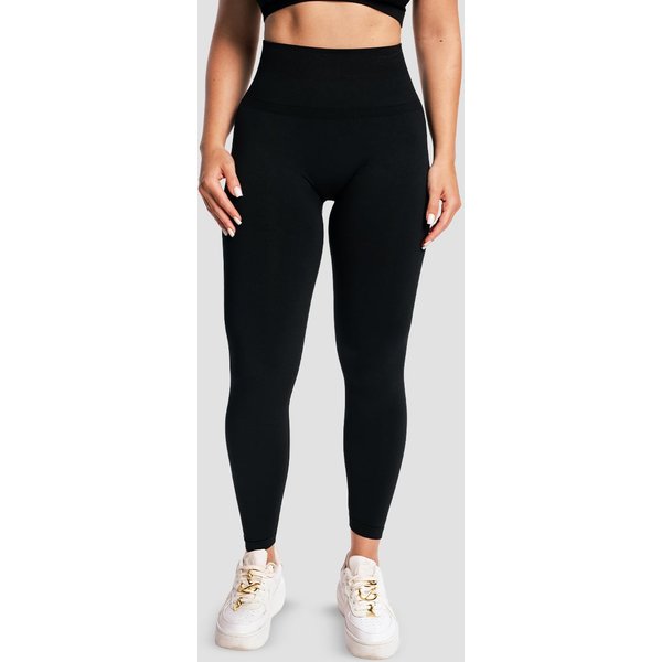 GymBeam Damskie legginsy Sculpt Seamless Black S
