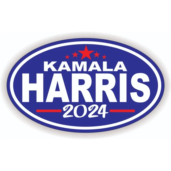 Kamala Harris 2024 Vinyl Sticker-image