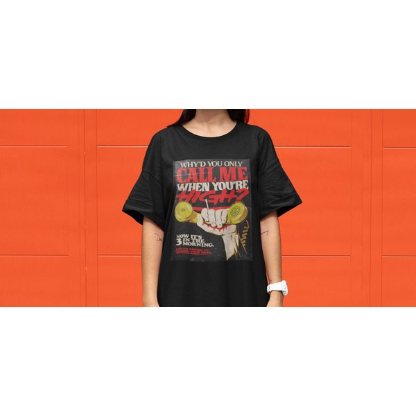 Why'd You Only Call Me When You're High T-Shirt, Arctic Monkeys T-Shirt-image