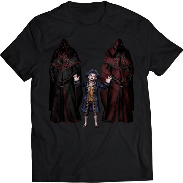 Ramon Salazar With His Hands Residence Evil 4 T-Shirt-image