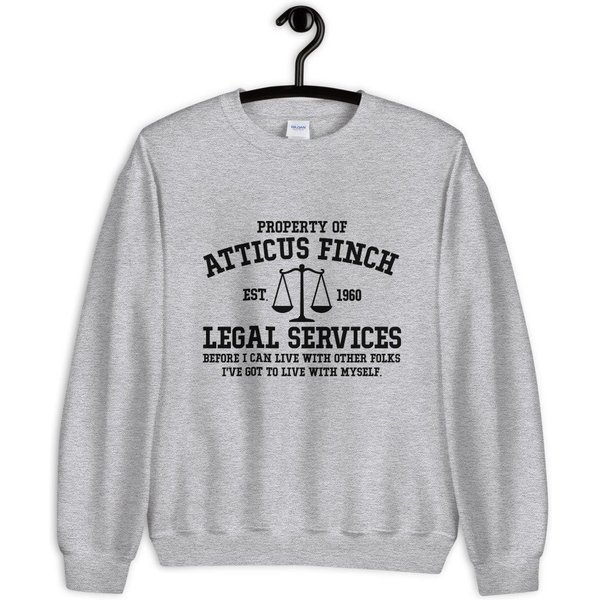 Atticus Finch Unisex Sweatshirt-image