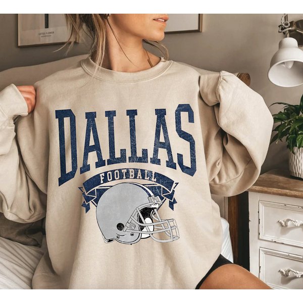 Vintage Dallas Football Sweatshirt-image