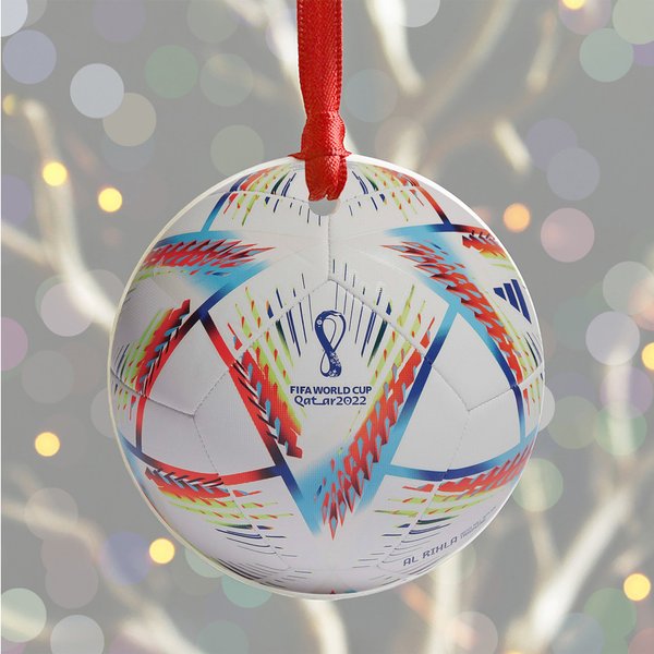 2022 World Cup Christmas Bauble, Hanging Decoration For World Cup Ornament-image