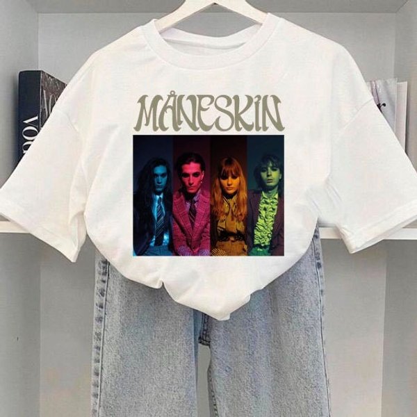 Maneskin Tour 2022 Shirt, Maneskin T-Shirt, Vintage Shirt-image