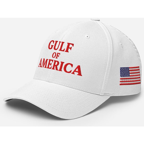 Gulf Of America Hat, Embroidered Patriotic Hat, Trump 47, Donald Trump, Structured Cap-image